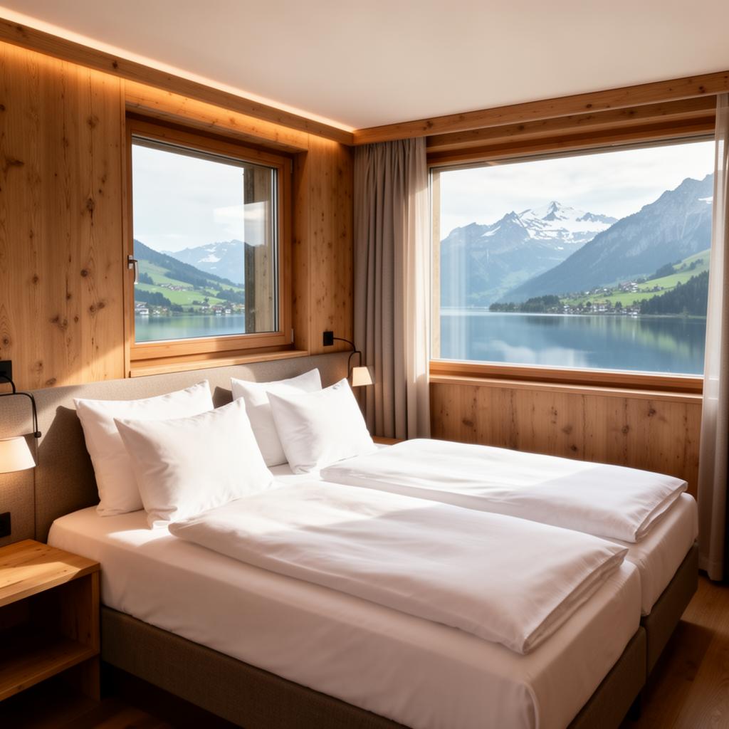 Professionell vorbereitete Ferienwohnung im Berner Oberland